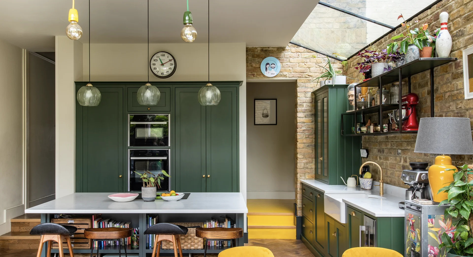High-end kitchen with bespoke panelling and joinery in Battersea, London